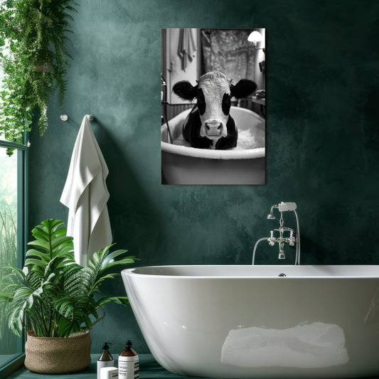 MONOCHROME MOOOD Vertical Canvas Print