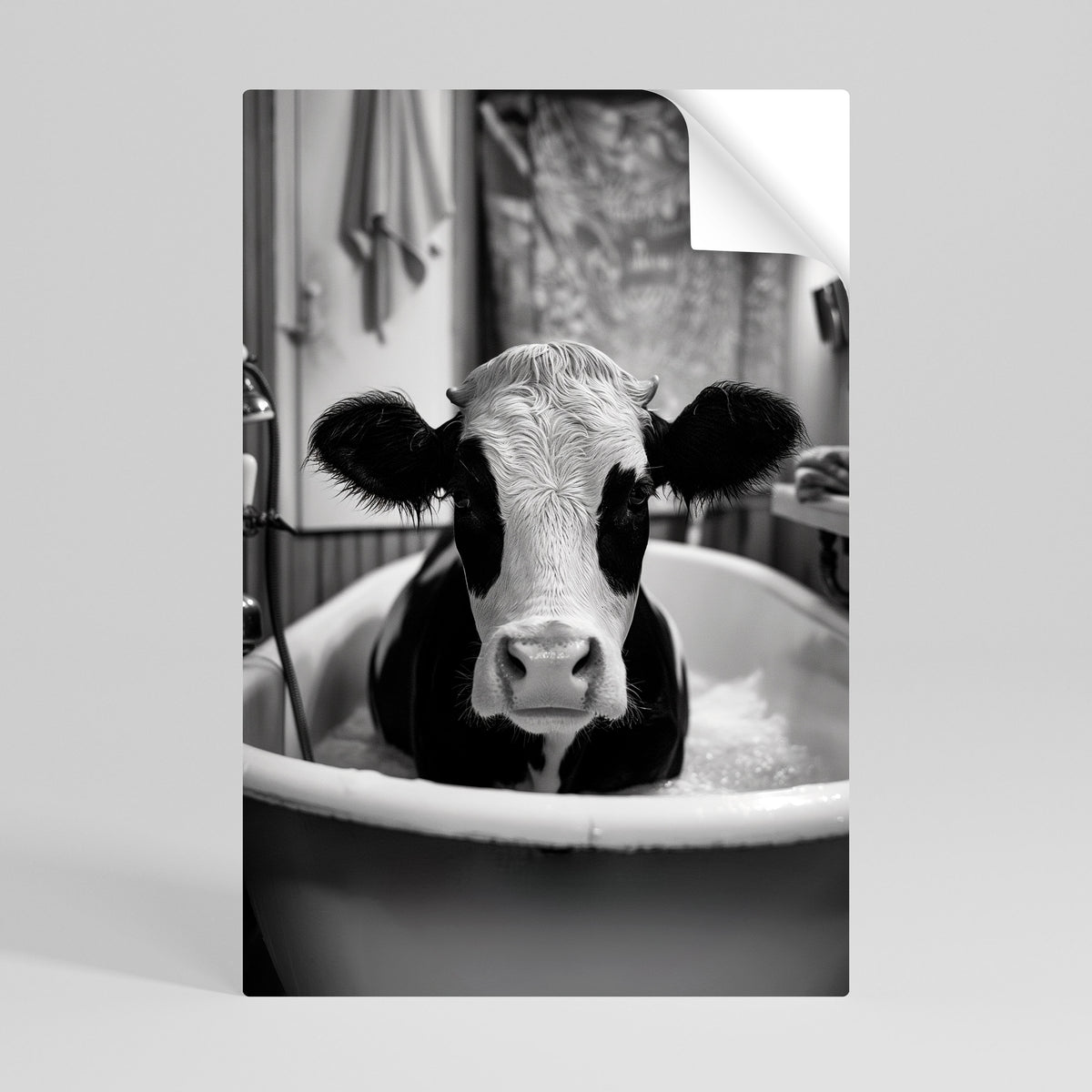 MONOCHROME MOOOD Peel and Stick Vertical Poster