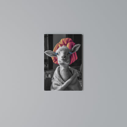 COUTURE CUDDLE Vertical Canvas Print