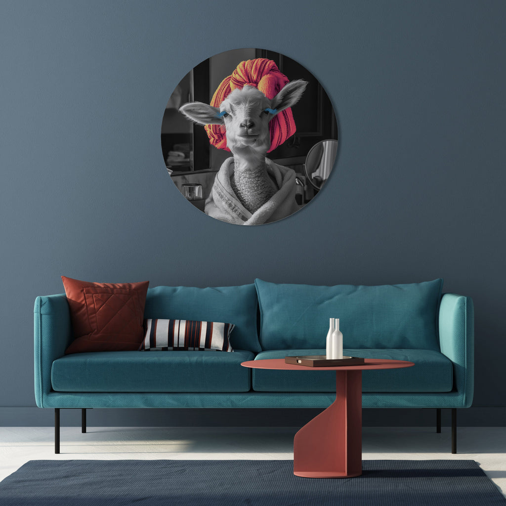 Décoration murale ronde COUTURE CUDDLE