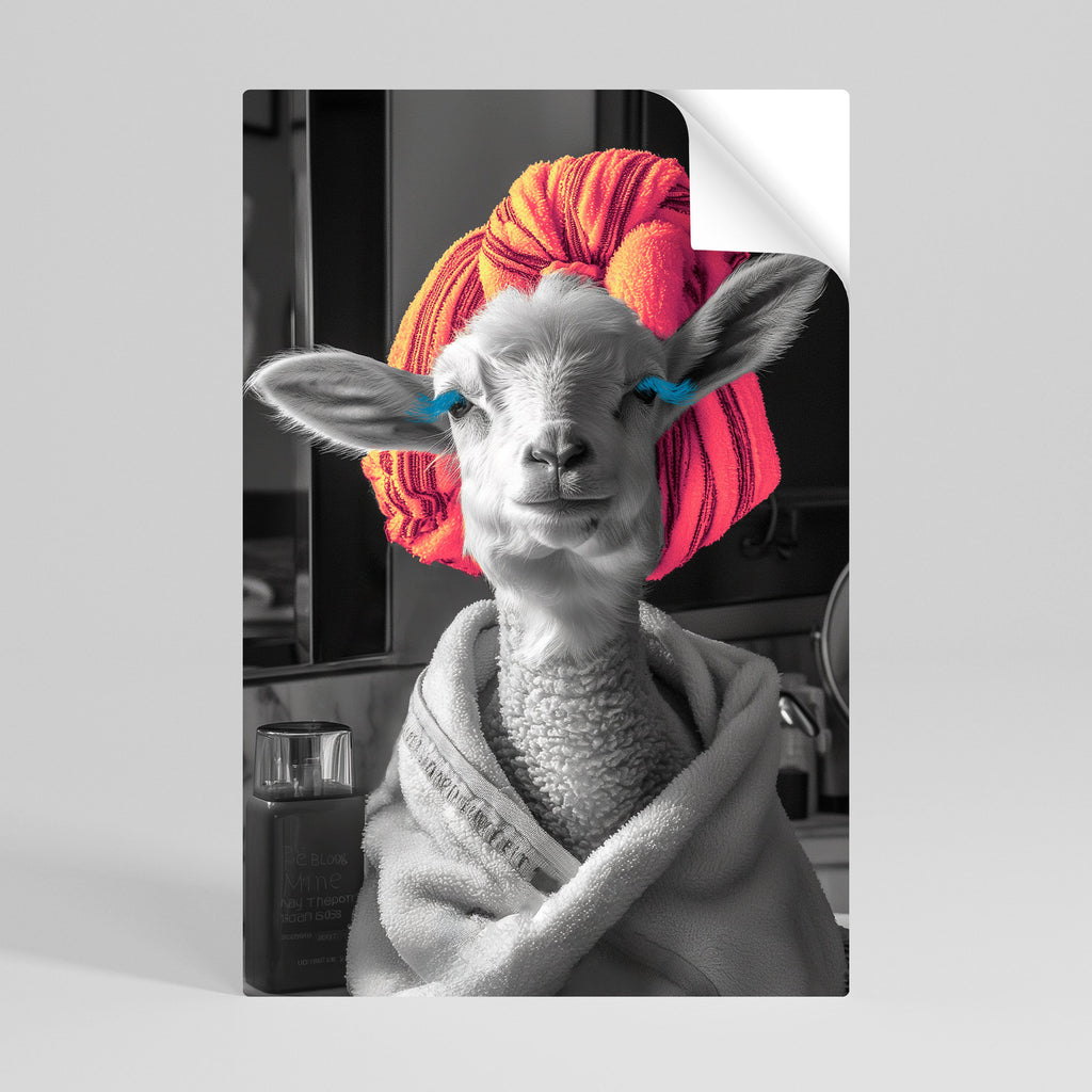 Affiche verticale autocollante COUTURE CUDDLE