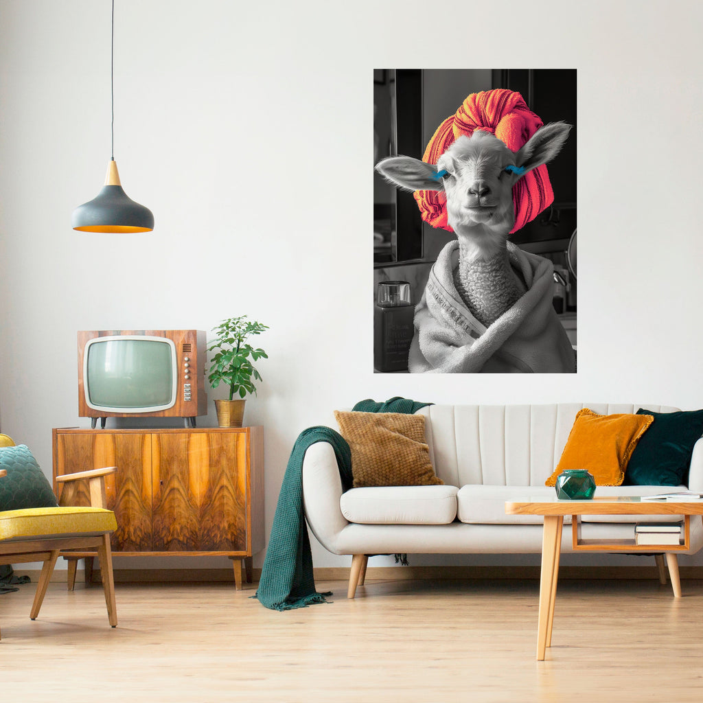 Affiche verticale autocollante COUTURE CUDDLE