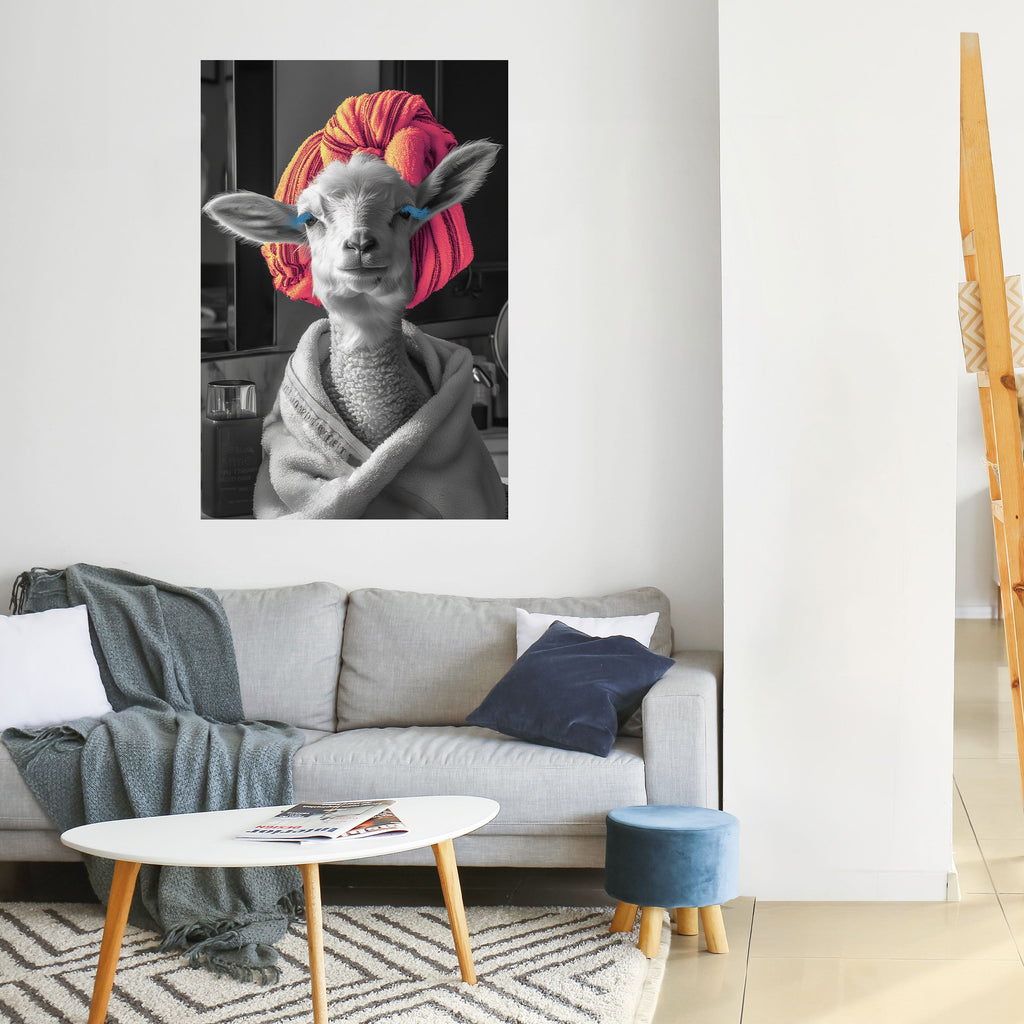 Affiche verticale autocollante COUTURE CUDDLE