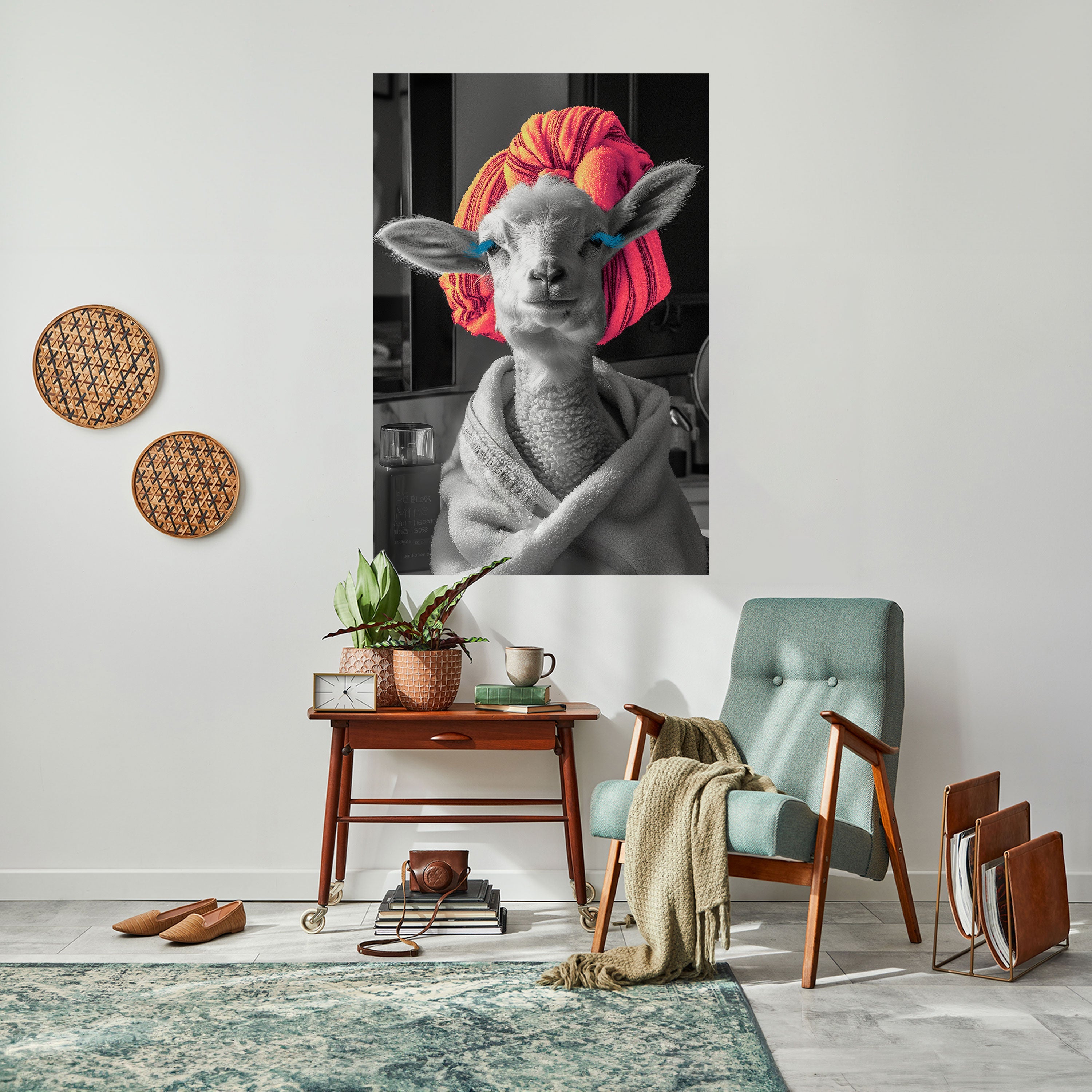 Affiche verticale autocollante COUTURE CUDDLE