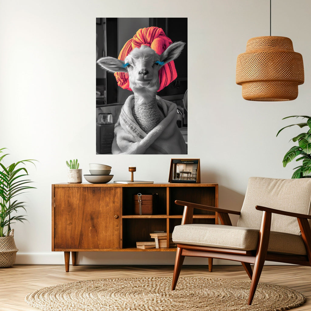 Affiche verticale autocollante COUTURE CUDDLE