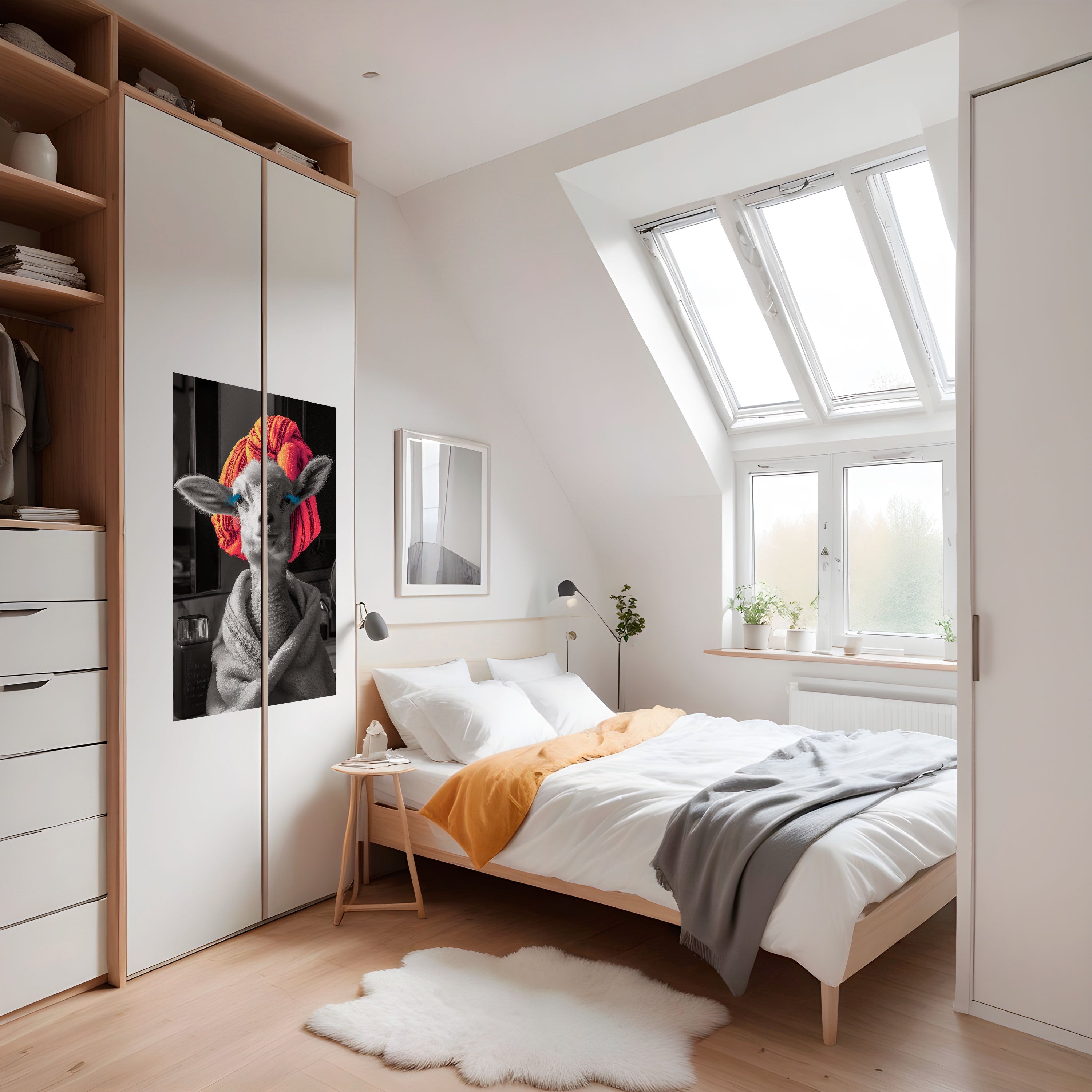 Affiche verticale autocollante COUTURE CUDDLE