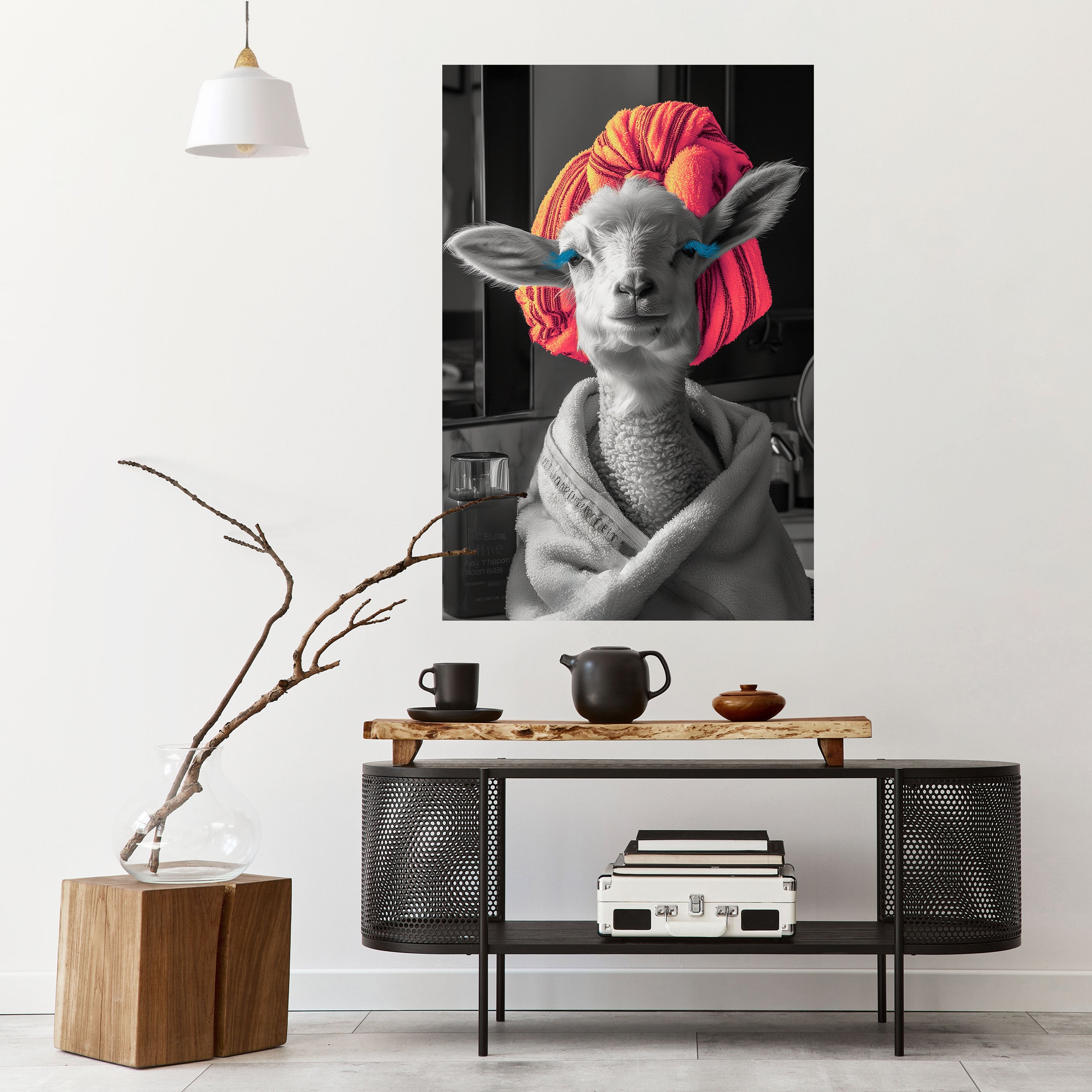 Affiche verticale autocollante COUTURE CUDDLE