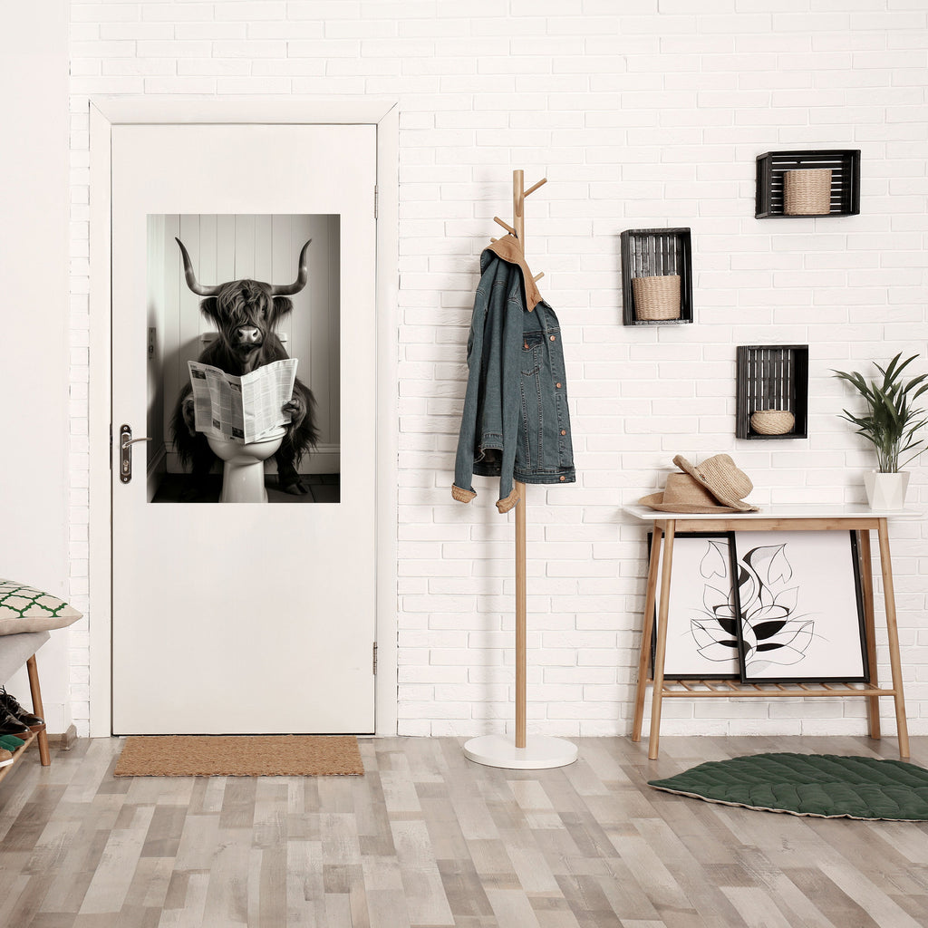 Affiche verticale autocollante « MOO-DY NEWS BREAK »