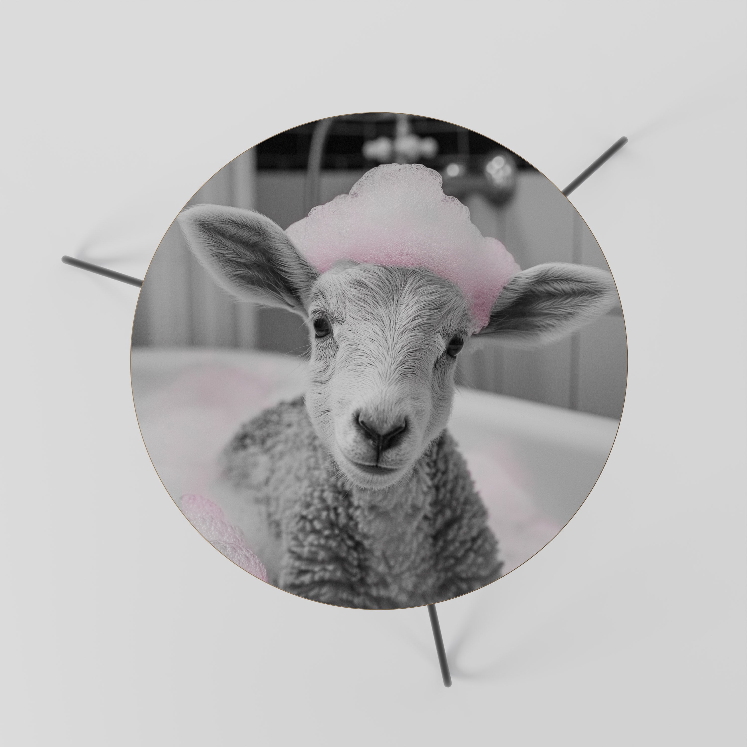 Table basse PINK CLOUD BATH TIME 60