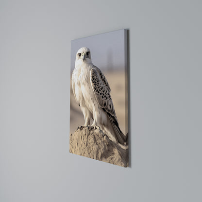 SILENT WINGS OF POWER Vertical Canvas Print
