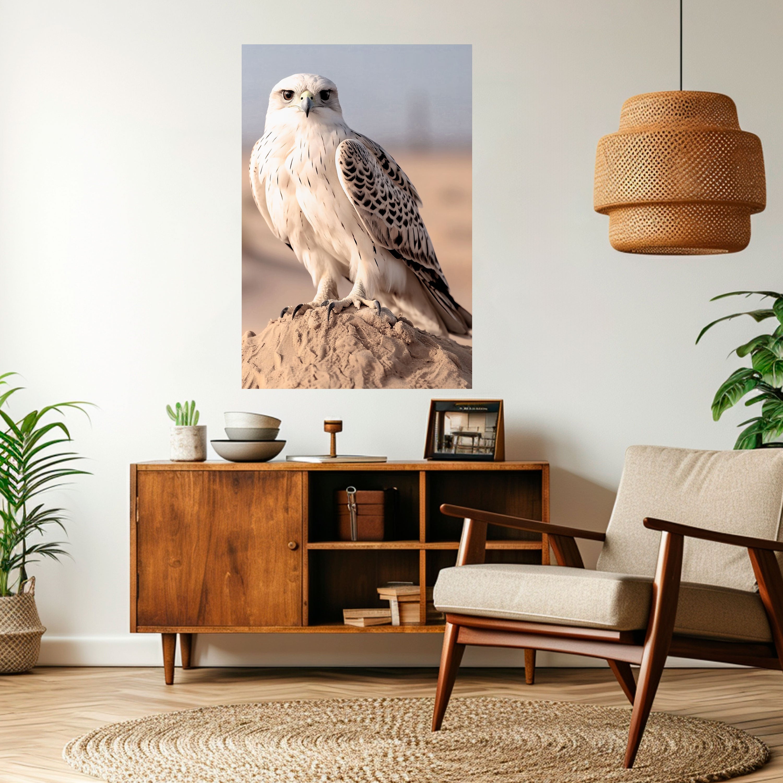 Affiche verticale autocollante SILENT WINGS OF POWER