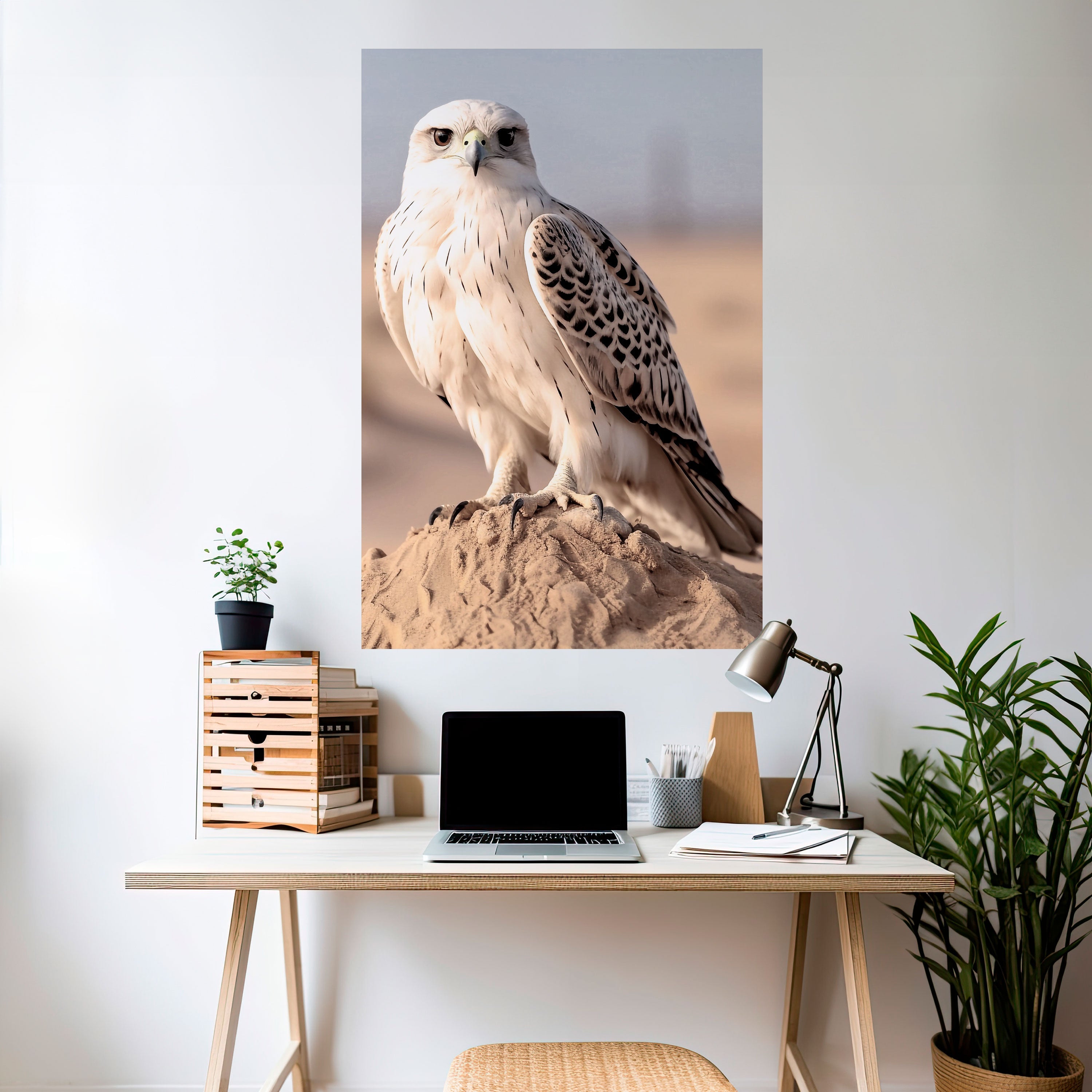 Affiche verticale autocollante SILENT WINGS OF POWER