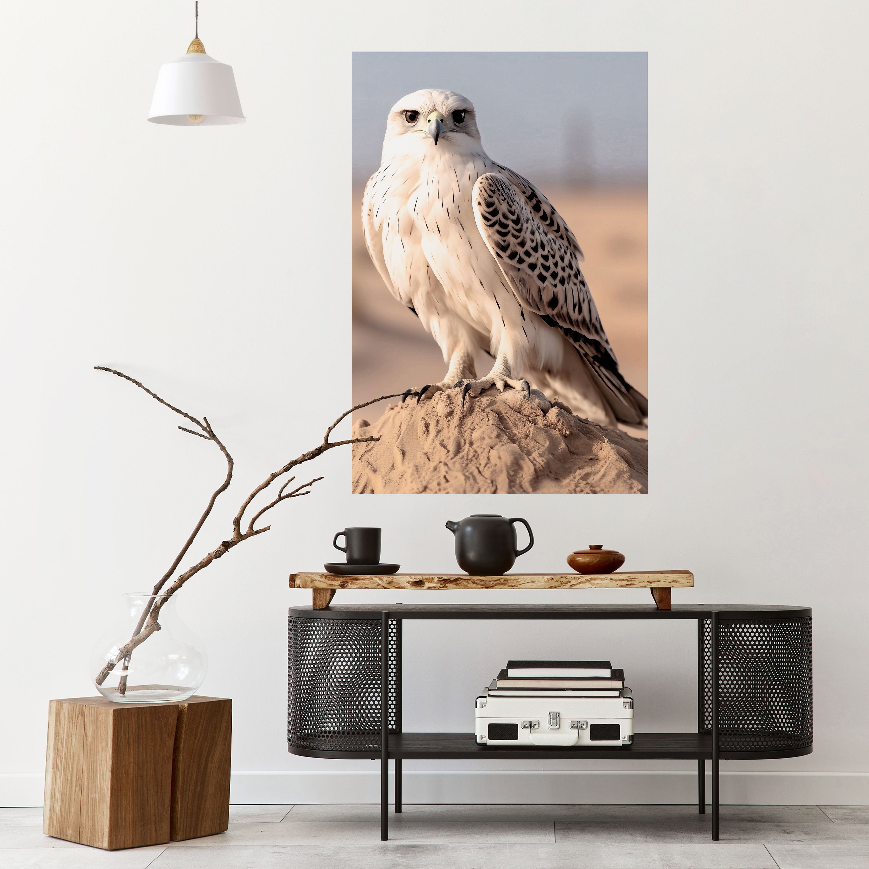 Affiche verticale autocollante SILENT WINGS OF POWER