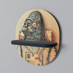 GORILLA GROOVE Art Shelf