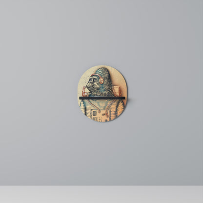 GORILLA GROOVE Art Shelf