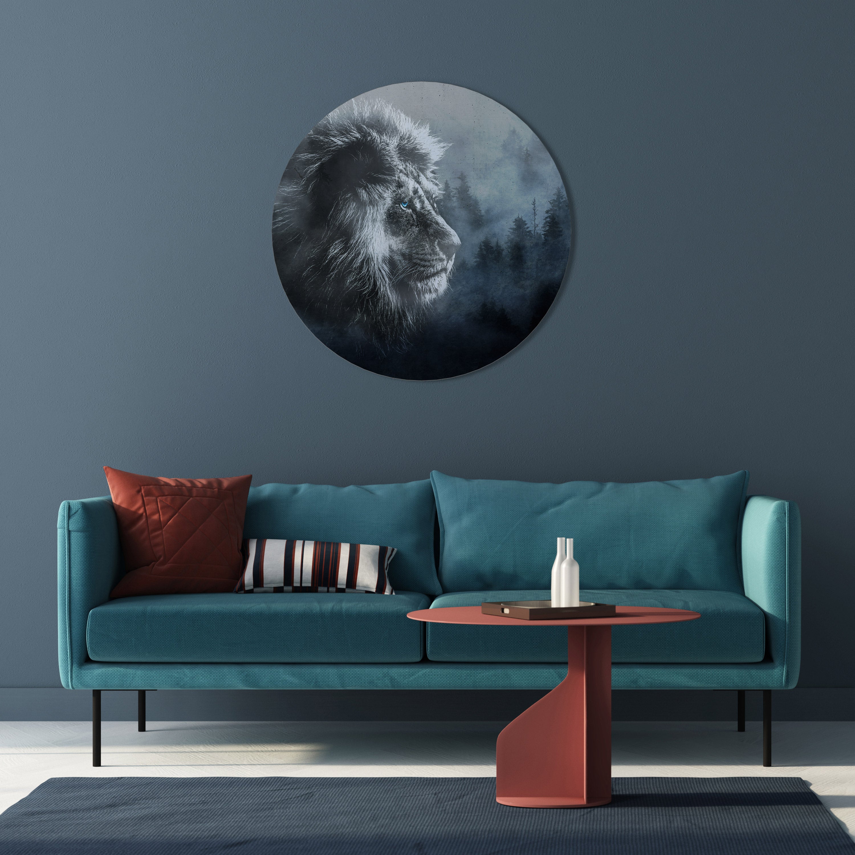Décoration murale ronde FROSTED ROYALTY