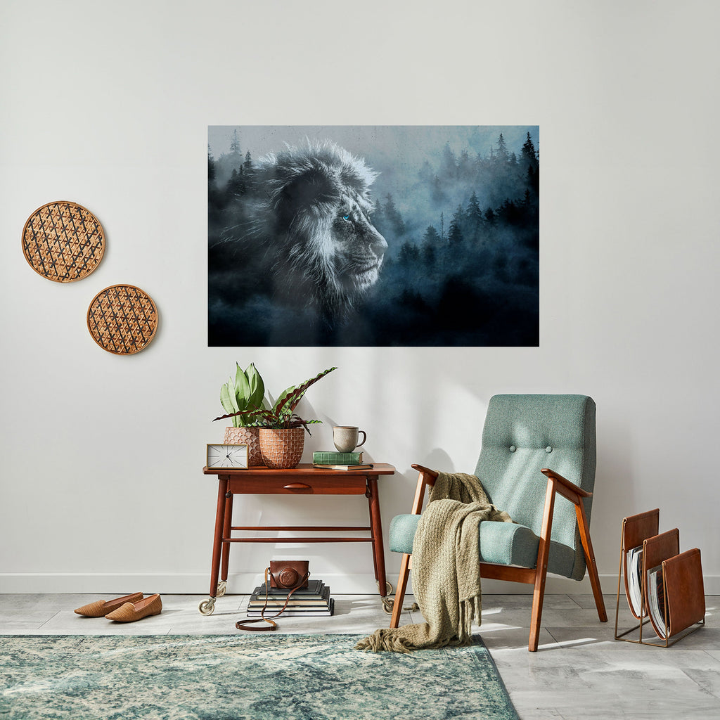 Affiche horizontale autocollante Frosted Royalty