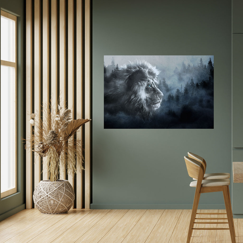 Affiche horizontale autocollante Frosted Royalty