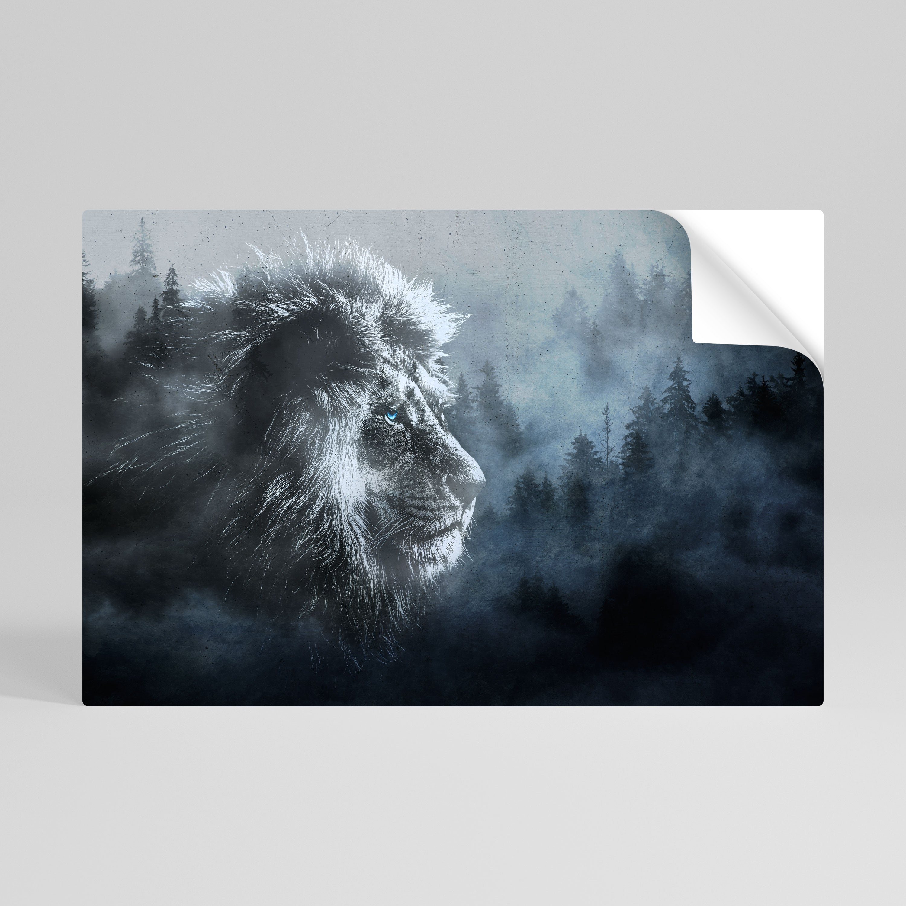 Affiche horizontale autocollante Frosted Royalty