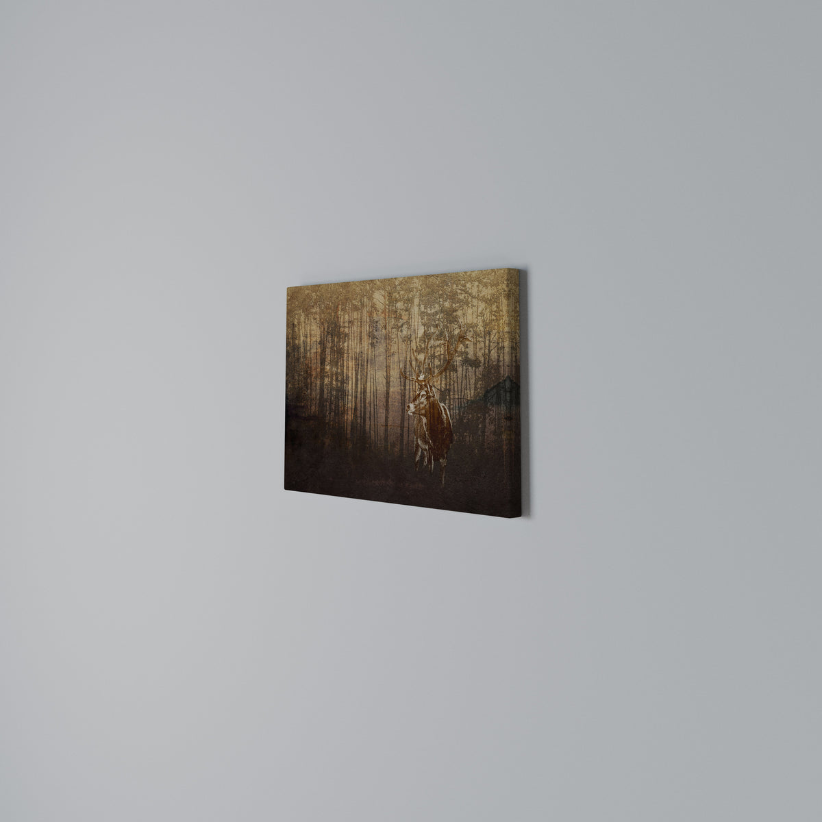 WHISPERING WOODS MYSTIQUE Horizontal Canvas Print