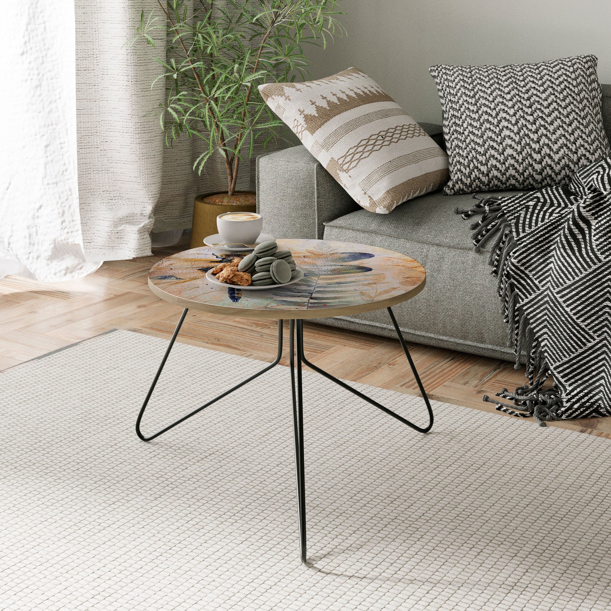 Table basse SON ALTESSE LIBELLULE 60