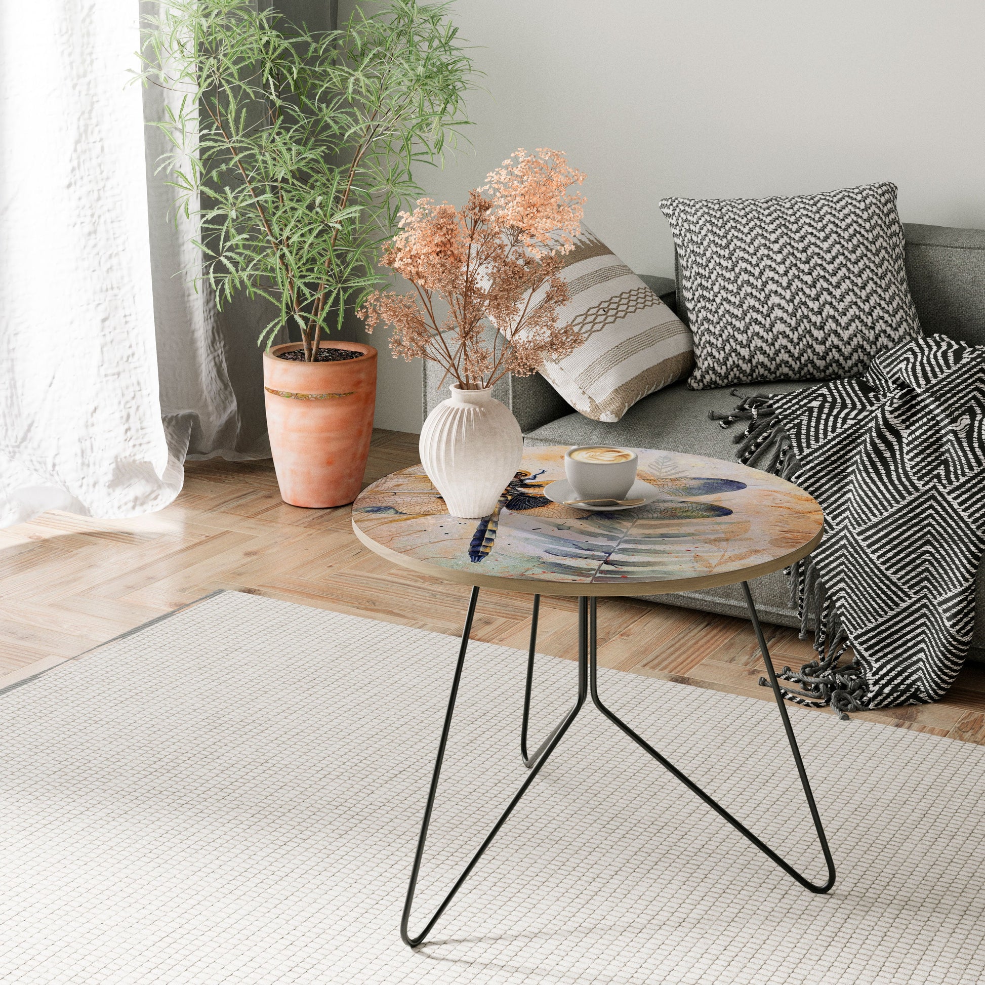 Table basse SON ALTESSE LIBELLULE 69