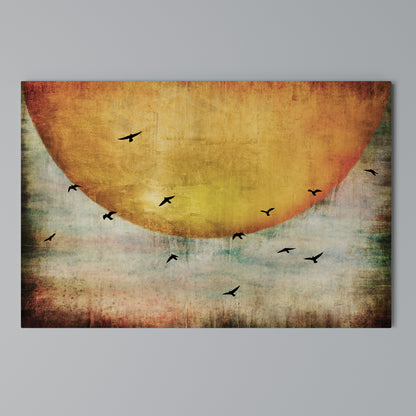 UP TO THE SUN Horizontal Canvas Print