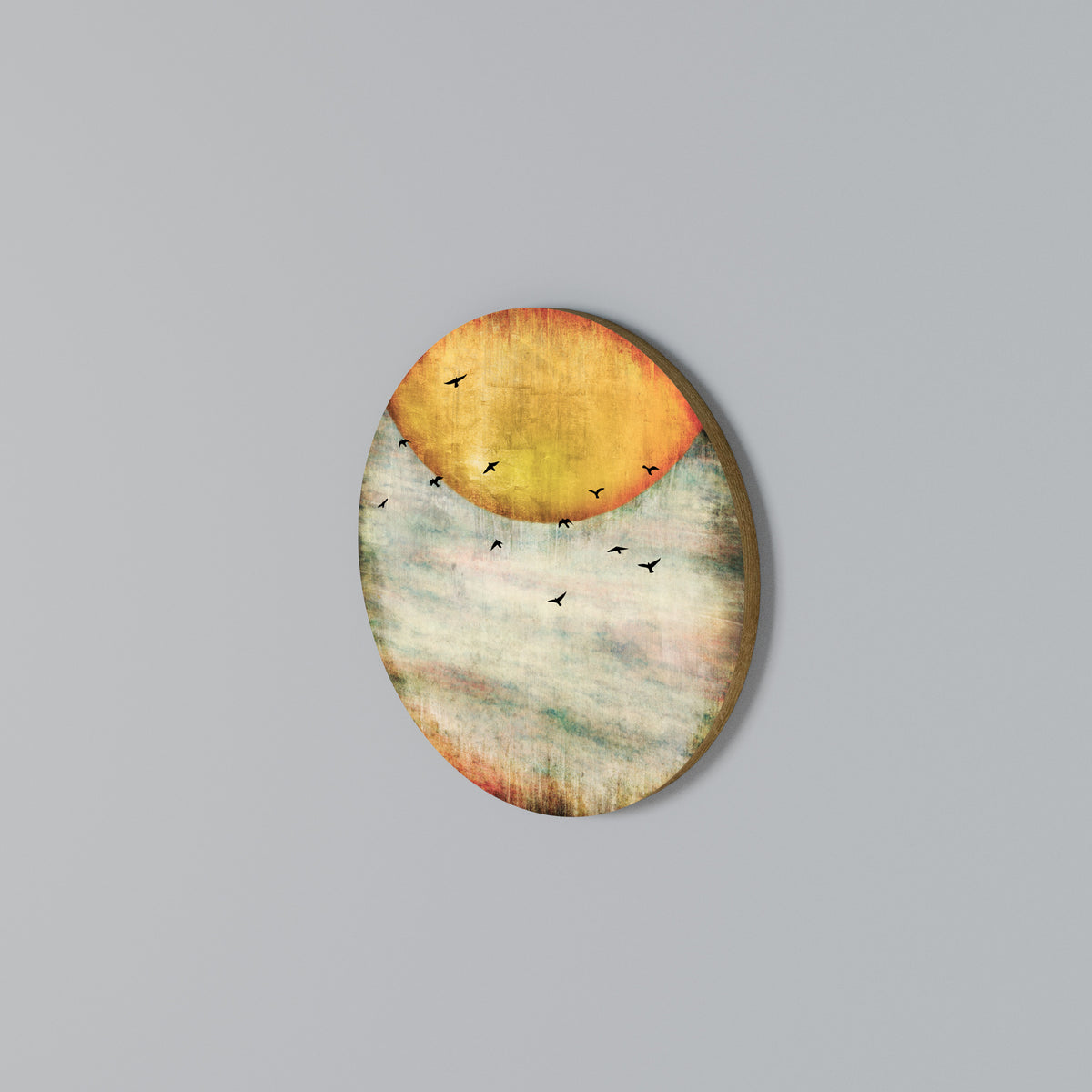 UP TO THE SUN Round Wall Art