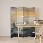 HERON IN FLY 4-Panel Room Divider