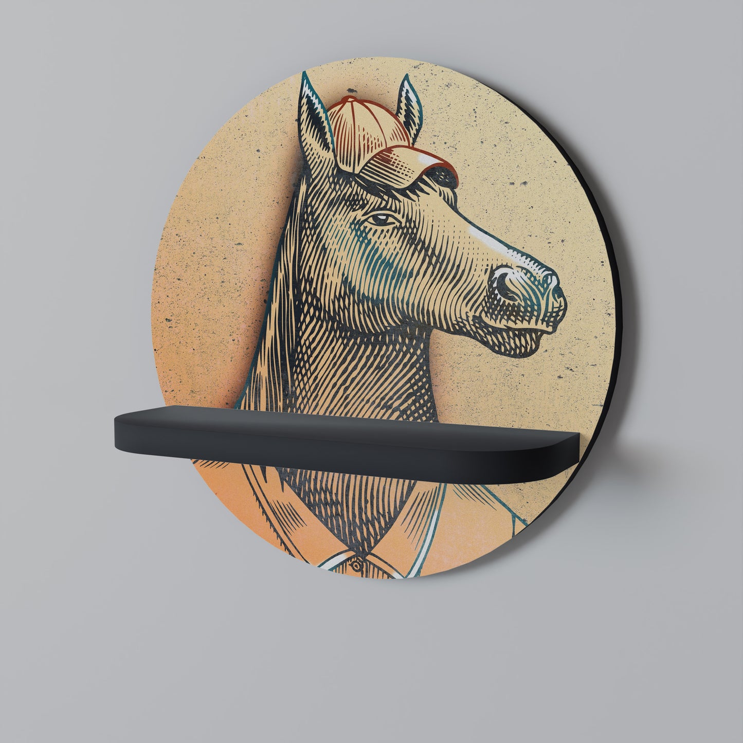 EQUINE SWAGGER Art Shelf