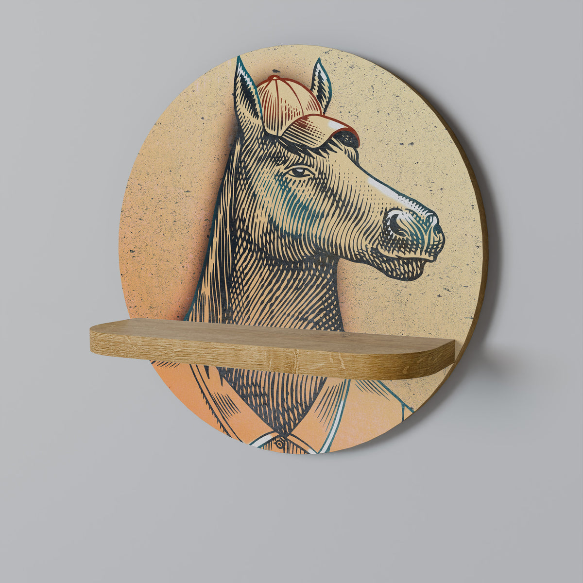 EQUINE SWAGGER Art Shelf