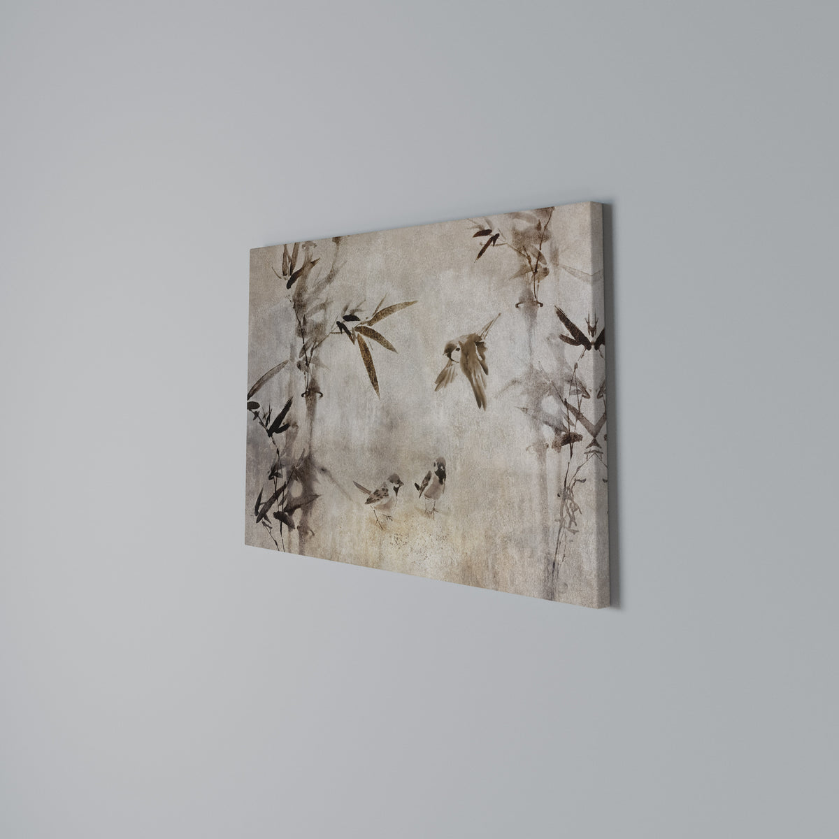 SPARROW BLISS Horizontal Canvas Print