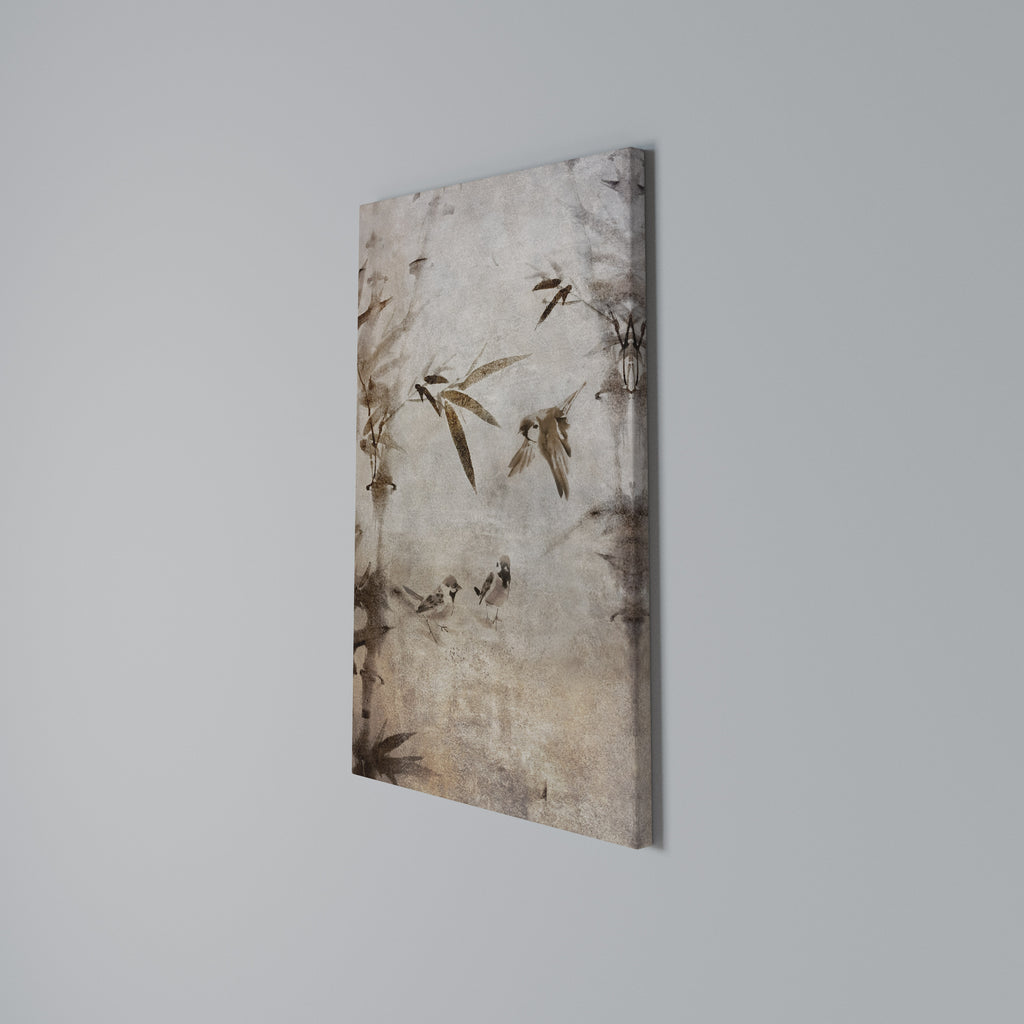 SPARROW BLISS Vertical Canvas Print