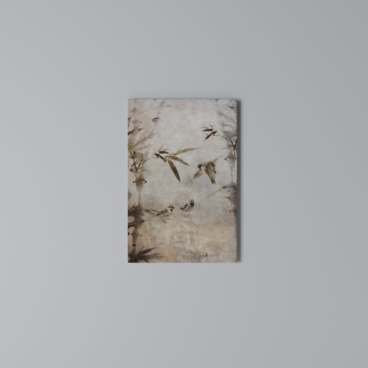 SPARROW BLISS Vertical Canvas Print