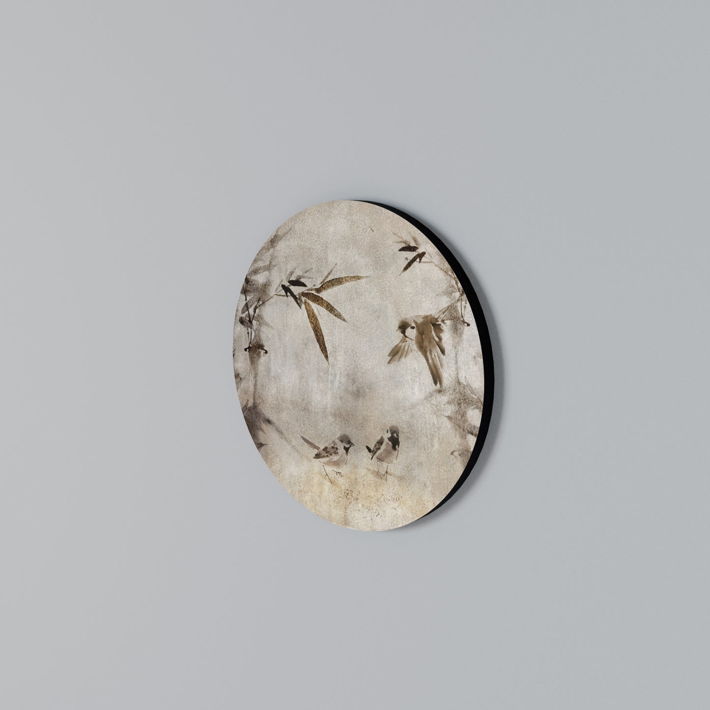 SPARROW BLISS Round Wall Art
