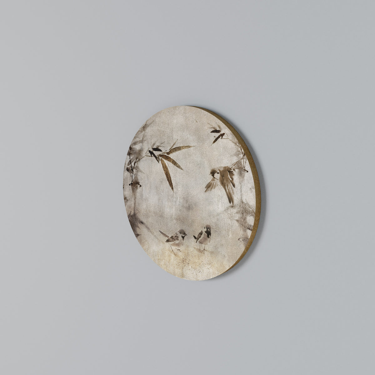 SPARROW BLISS Round Wall Art