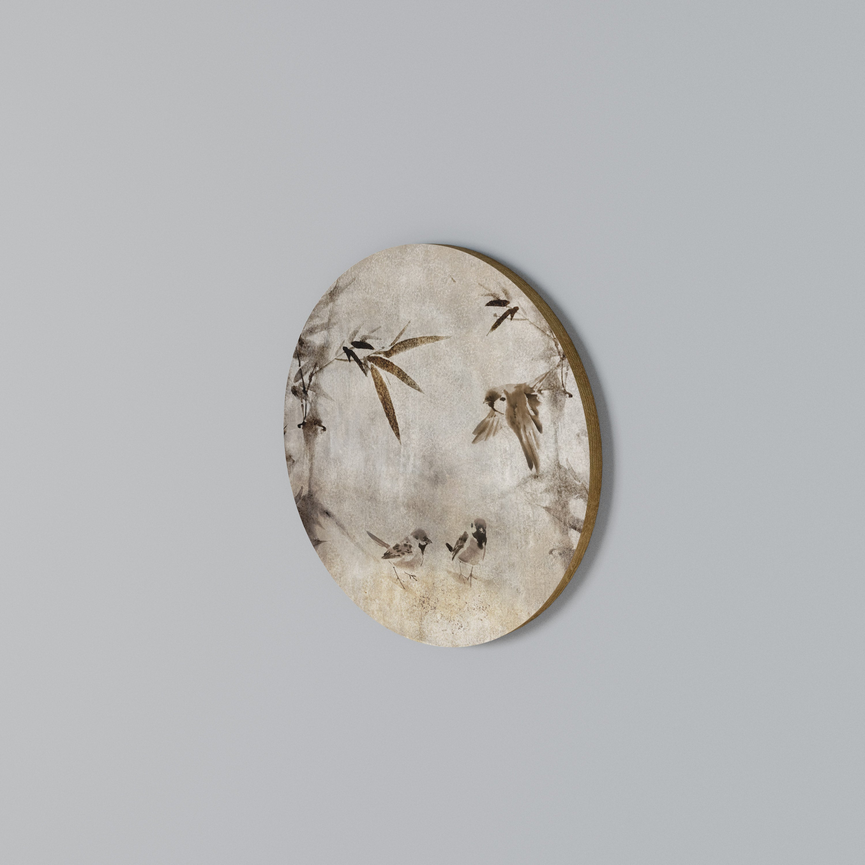 SPARROW BLISS Round Wall Art