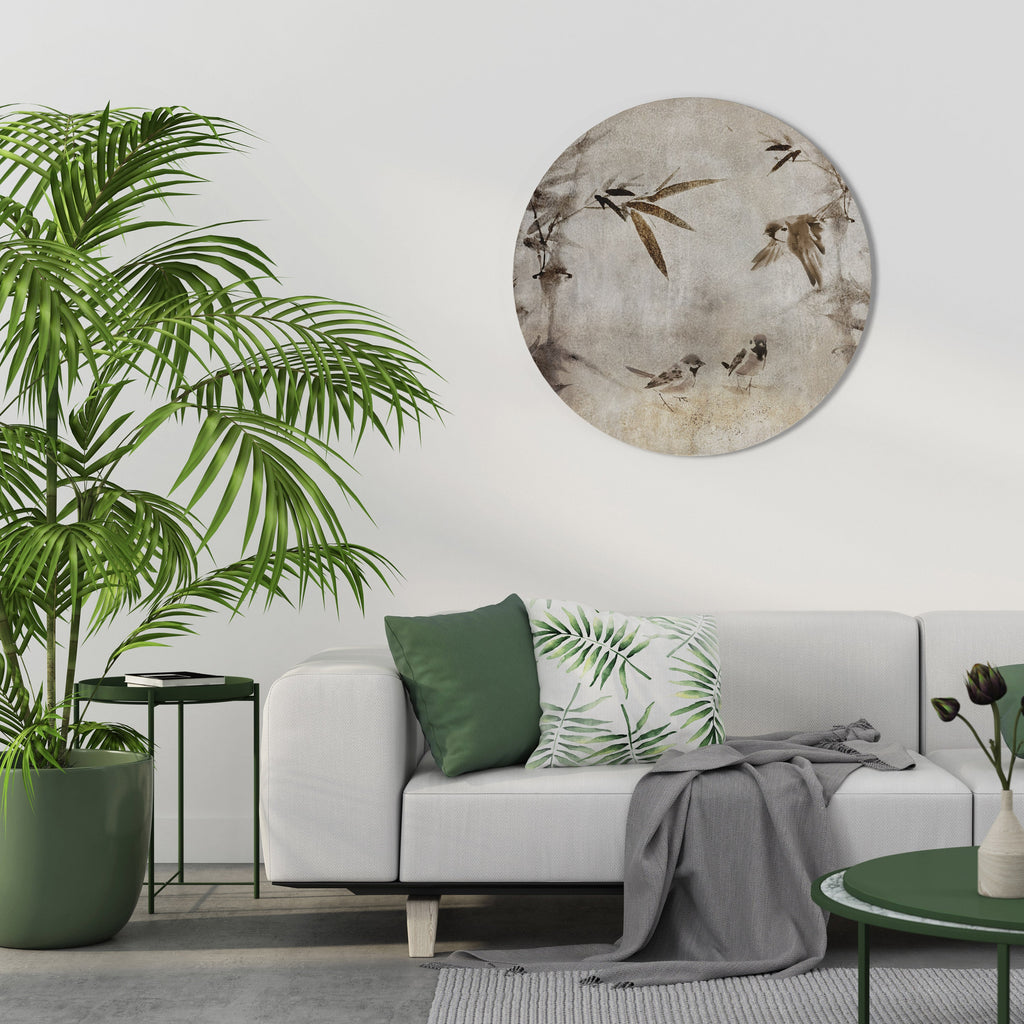 Décoration murale ronde SPARROW BLISS