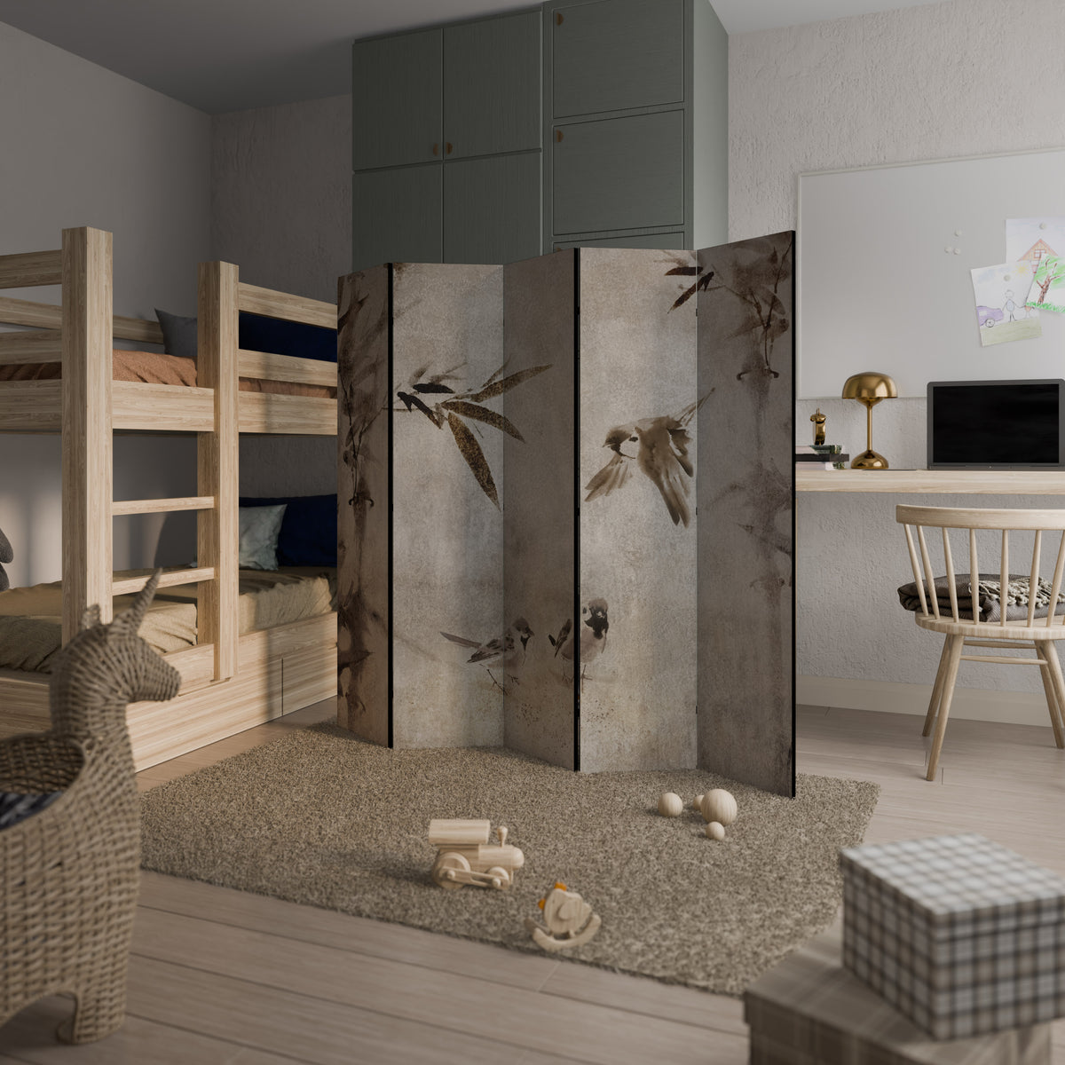 SPARROW BLISS 5-Panel Room Divider