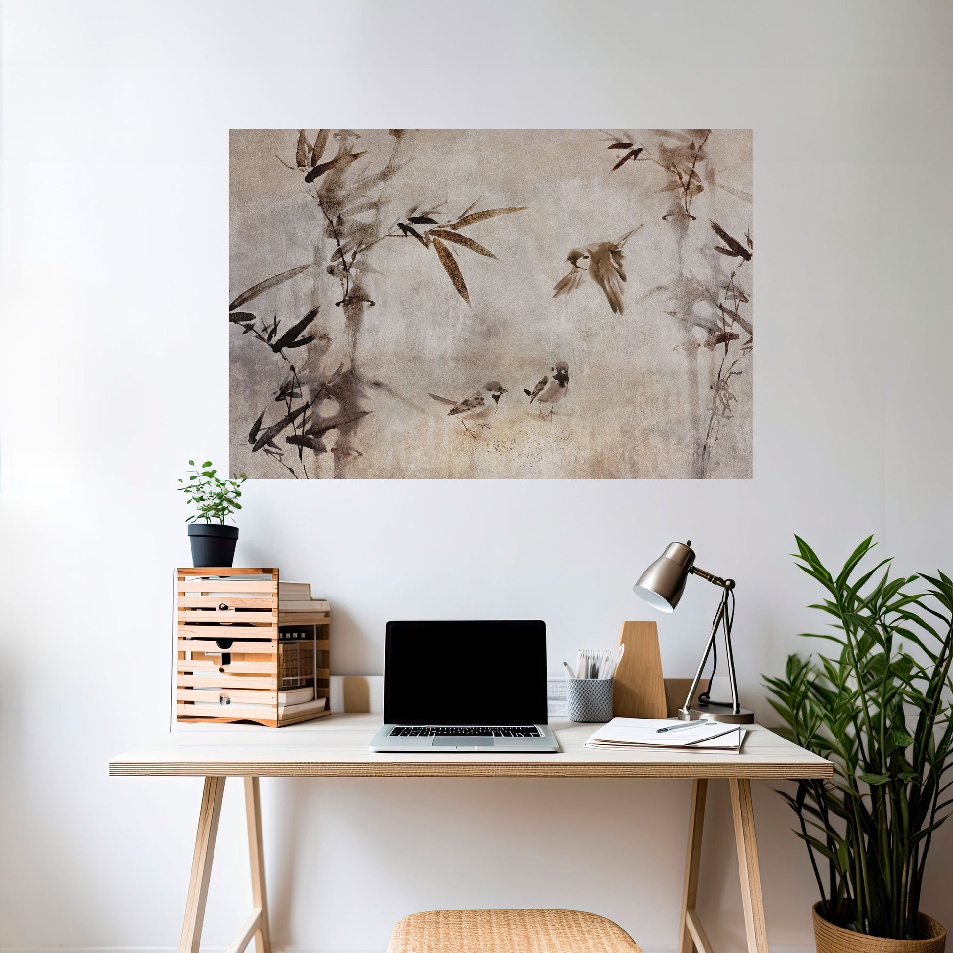 Affiche horizontale autocollante SPARROW BLISS