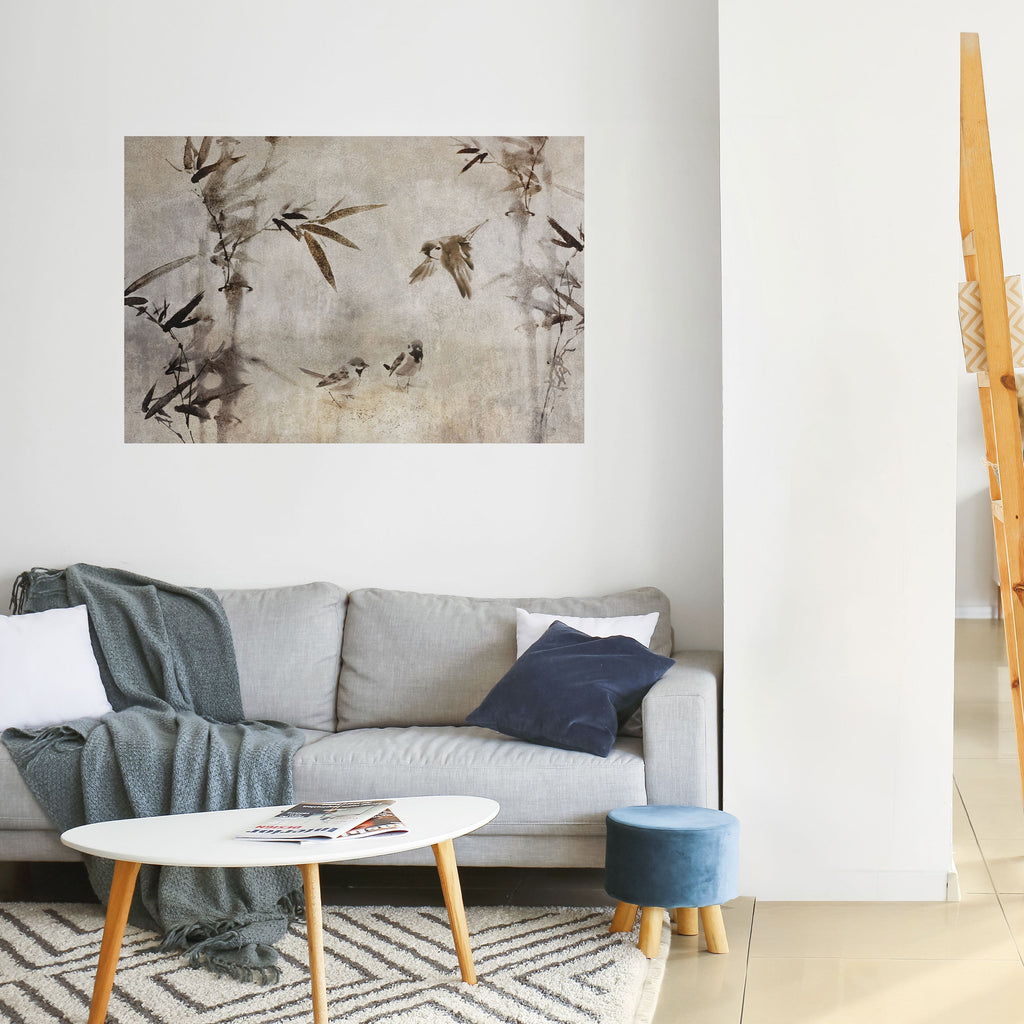 Affiche horizontale autocollante SPARROW BLISS