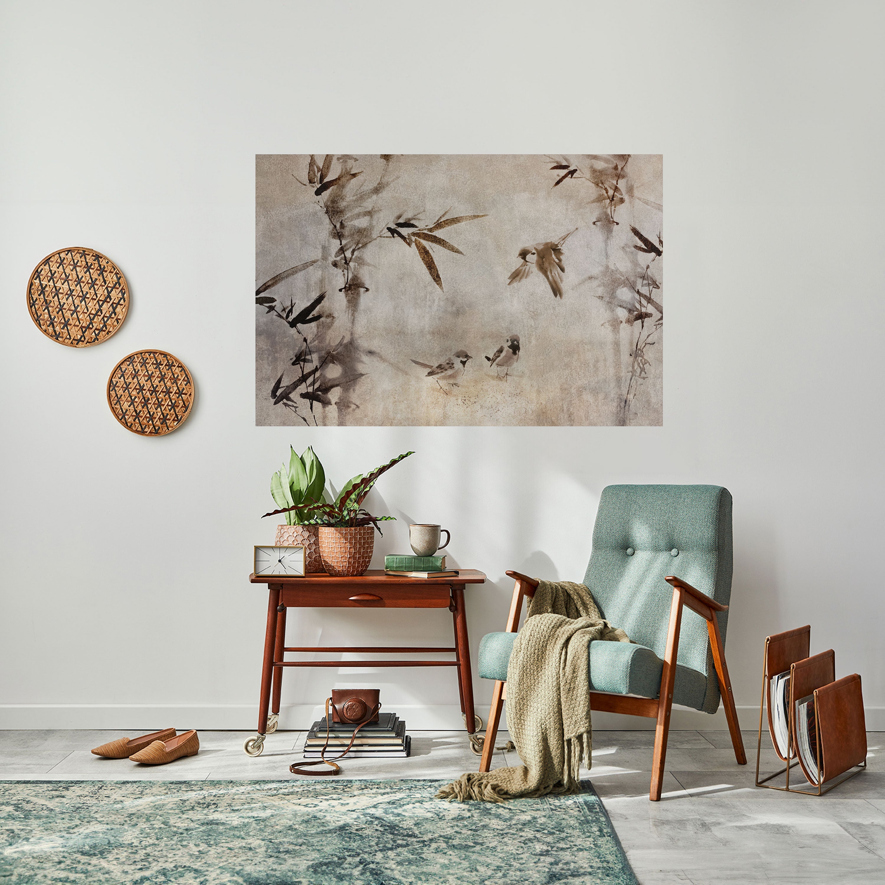 Affiche horizontale autocollante SPARROW BLISS