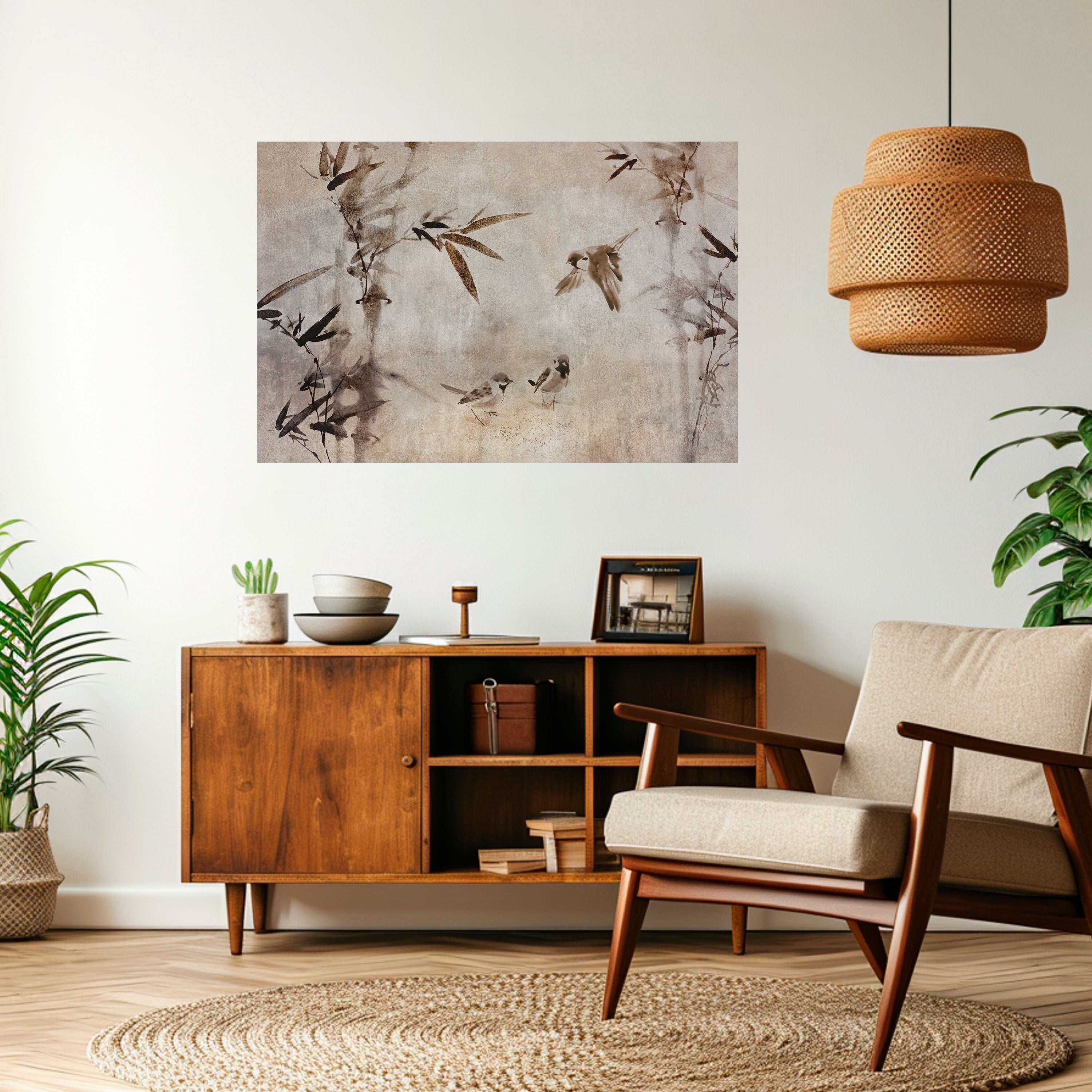 Affiche horizontale autocollante SPARROW BLISS