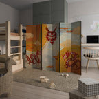 MYSTICAL DRAGON 6-Panel Room Divider