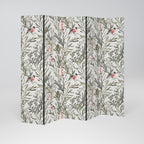 BULLFINCH SONG 5-Panel Room Divider