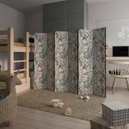BULLFINCH SONG 6-Panel Room Divider