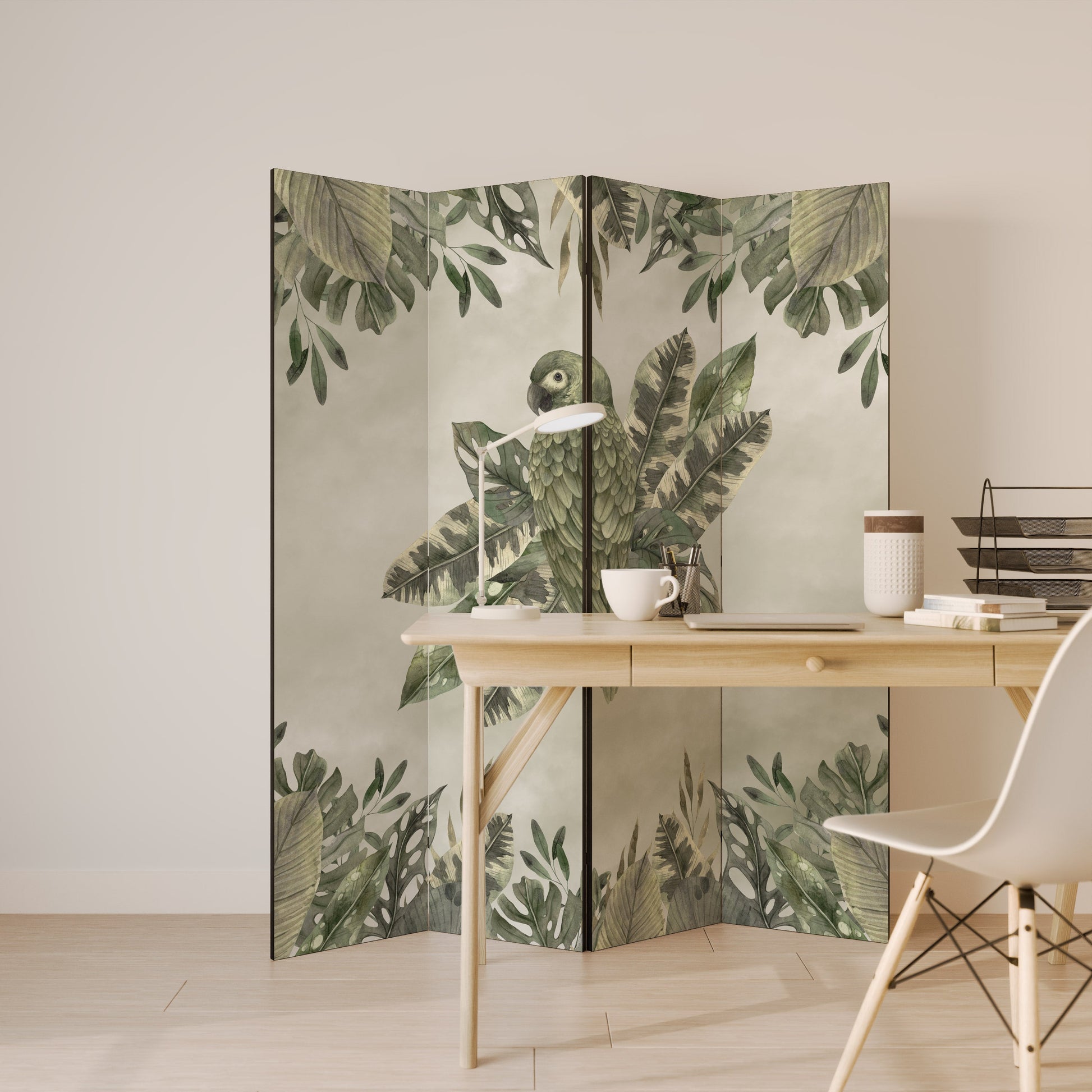 Paravent décoratif à 4 panneaux VERDANT ARINI