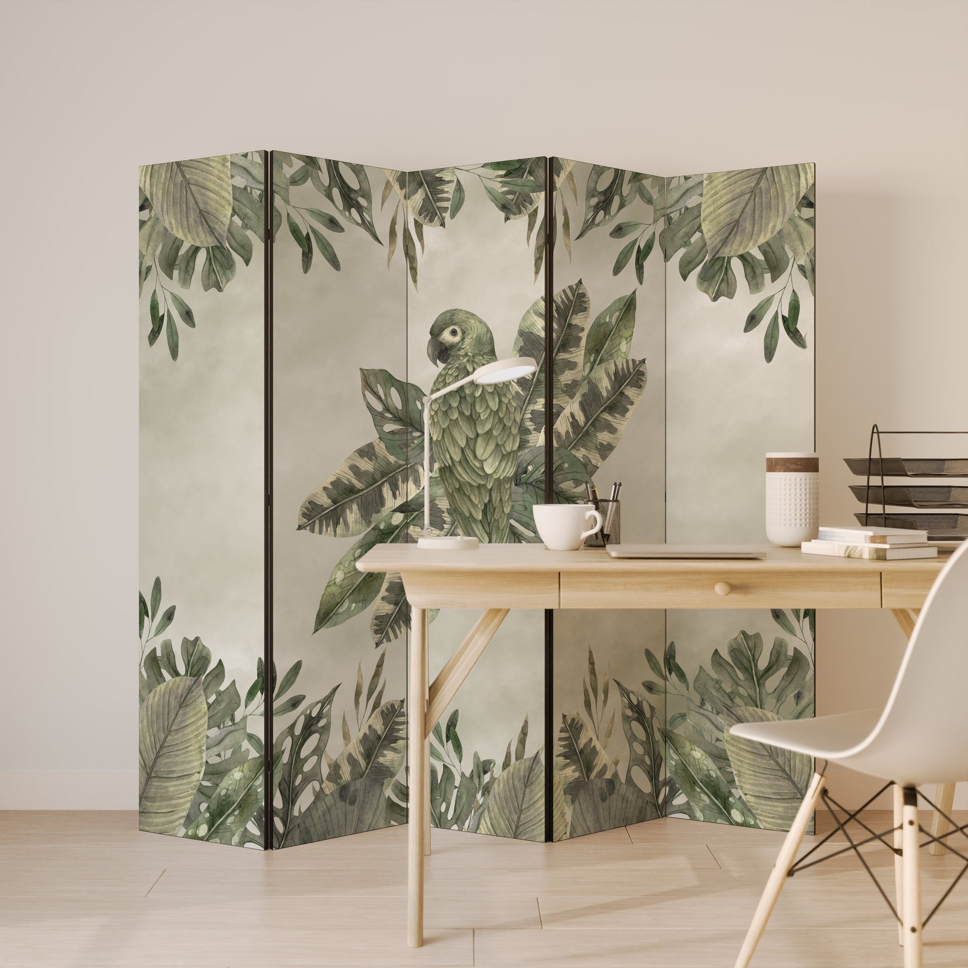 Paravent décoratif à 5 panneaux VERDANT ARINI