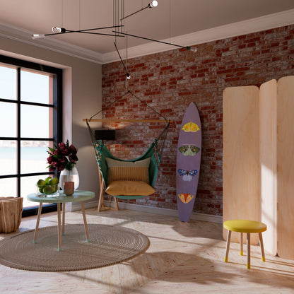 MOTH INTO THE FLAME Surfboard Decorative Panel
