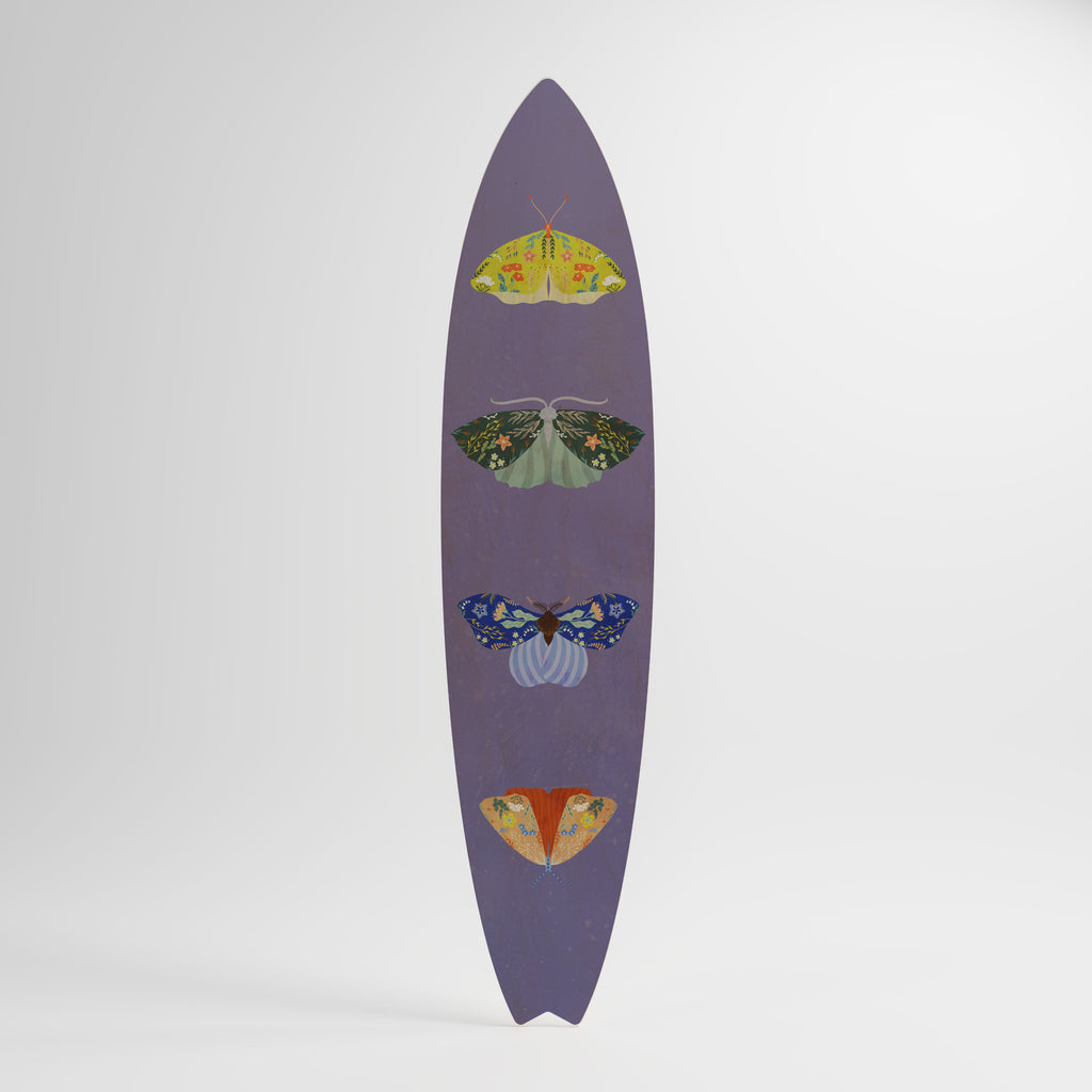 MOTH INTO THE FLAME Surfboard Decorative Panel